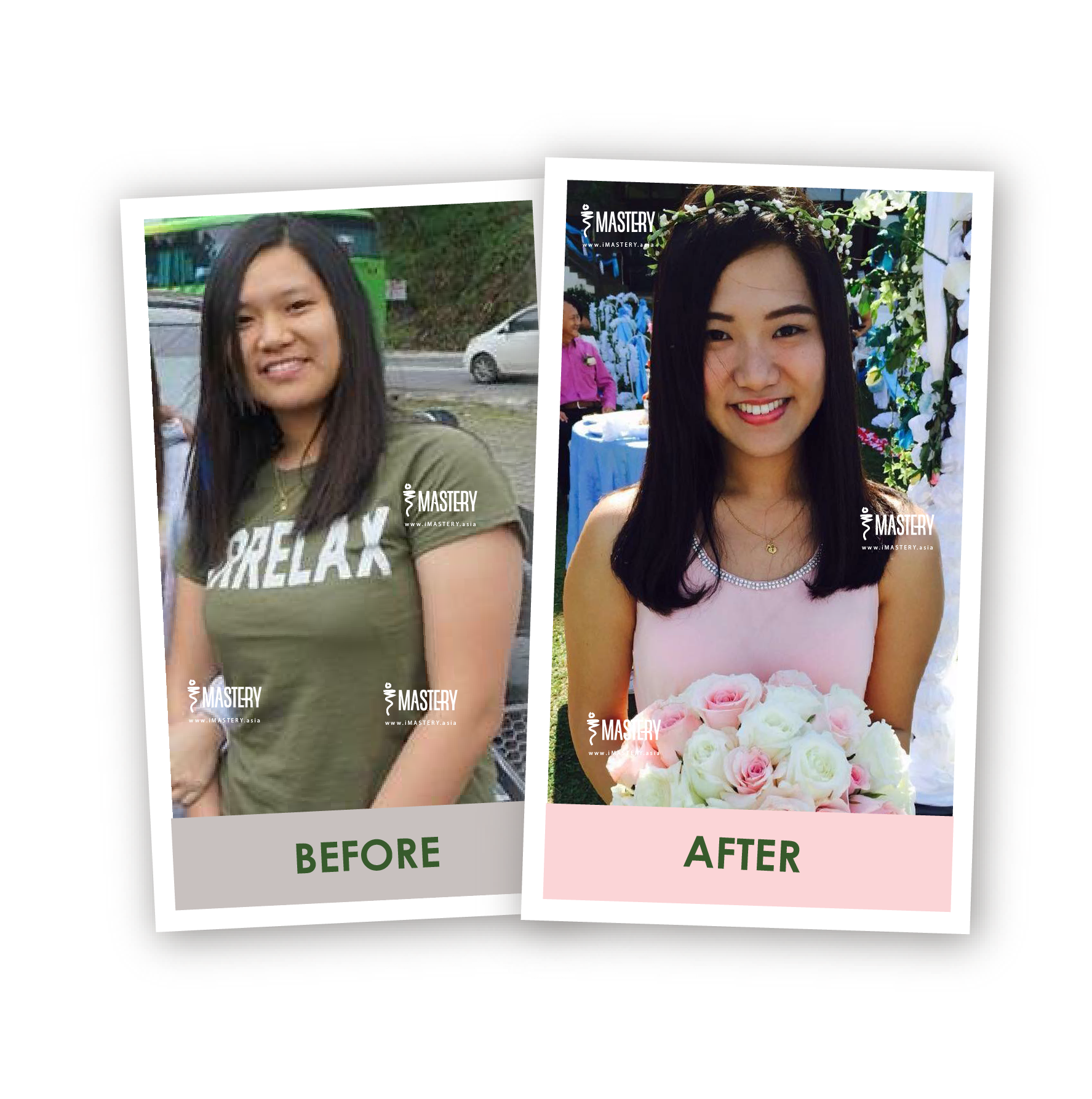 TROIS iMASTERY wedding Cystal lose weight