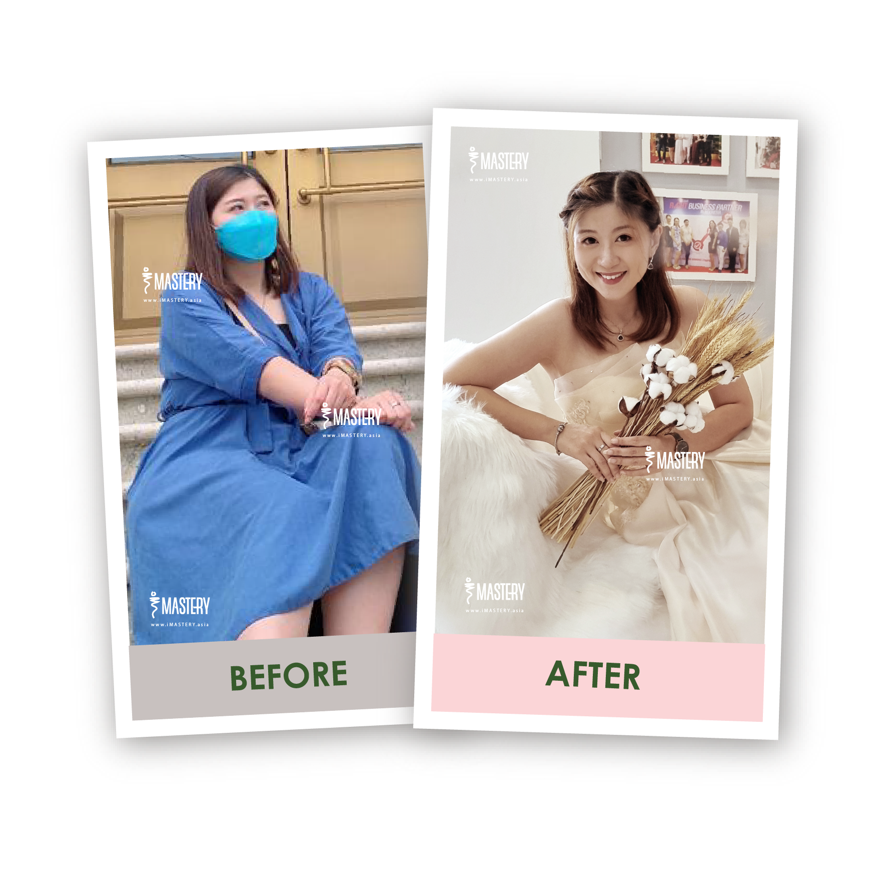 TROIS iMASTERY wedding Peggy lose weight